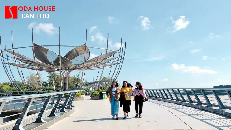 Cầu đi bộ Cần Thơ (Cầu Tình Yêu): Địa điểm check-in siêu đẹp - 4