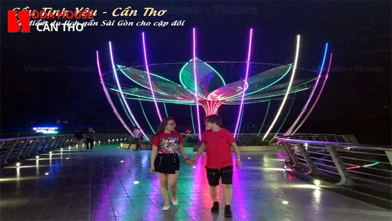 Cầu đi bộ Cần Thơ (Cầu Tình Yêu): Địa điểm check-in siêu đẹp - 3