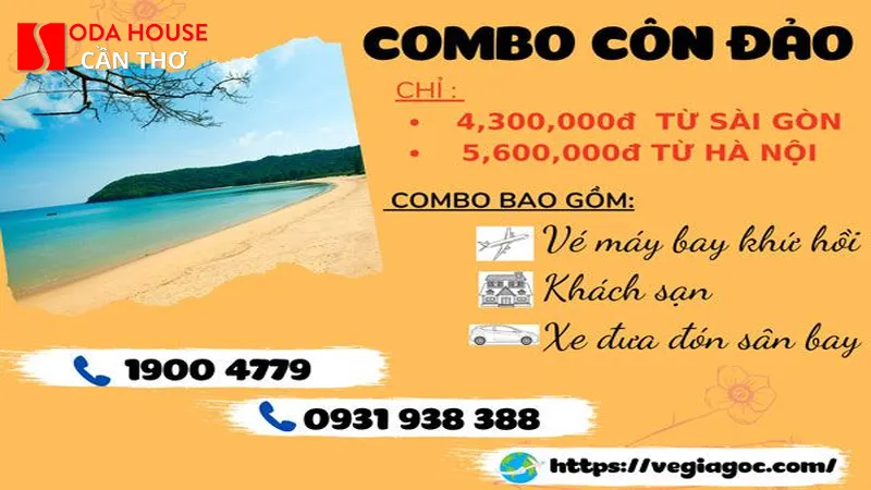 Combo du lịch Cần Thơ: Vé máy bay + Khách sạn giá rẻ - 1