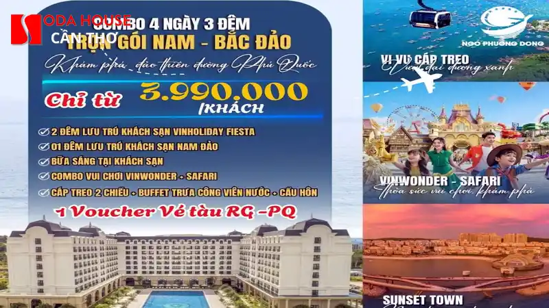 Combo du lịch Cần Thơ: Vé máy bay + Khách sạn giá rẻ - 2