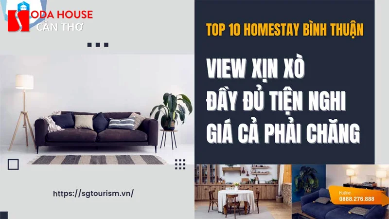 Homestay Cần Thơ đẹp hay Khách sạn tiện nghi? Nên chọn gì? - 1