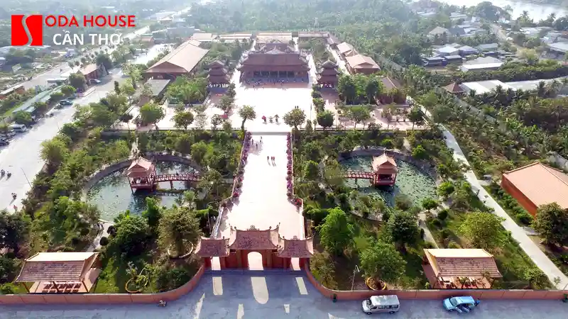 Thiền viện Trúc Lâm Phương Nam: Ngôi chùa lớn nhất miền Tây - 1