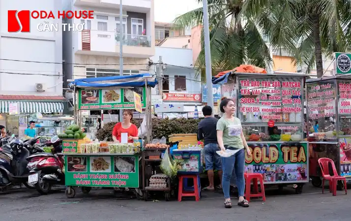Ăn vặt Cần Thơ: Các quán trà sữa, cá viên chiên ở Bình Thủy - 3