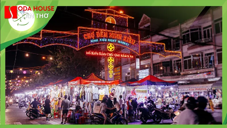 Chợ đêm Cần Thơ (Tây Đô): Thiên đường ẩm thực về đêm - 1