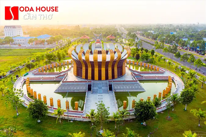 Kiến trúc Đền thờ Vua Hùng Cần Thơ có gì đặc biệt? - 1