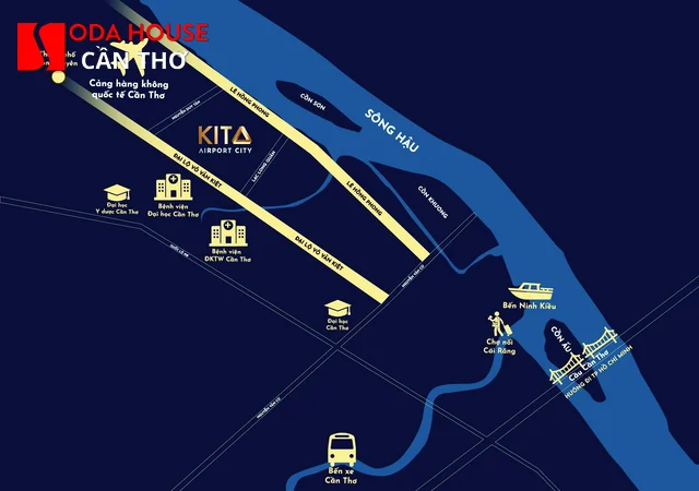 Khoảng cách từ sân bay Cần Thơ đến các điểm du lịch nổi tiếng - 2