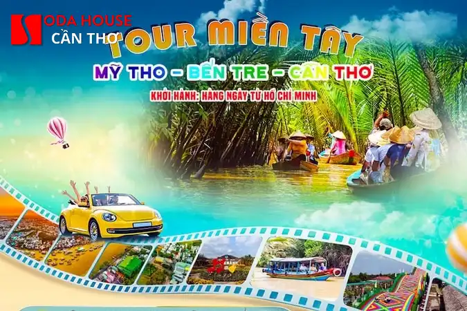 Tour Cần Thơ 1 ngày: Sân Bay - Đền Hùng - Cồn Sơn - Nhà Cổ - 3