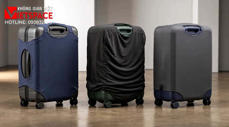 Hướng dẫn chọn size túi bọc vali chuẩn xác nhất (Size 20, 24, 28) - 1