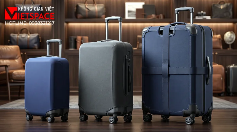 Hướng dẫn chọn size túi bọc vali chuẩn xác nhất (Size 20, 24, 28) - 6